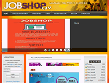 Tablet Screenshot of jobshop.uitm.edu.my