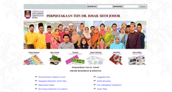 Desktop Screenshot of lib.johor.uitm.edu.my