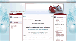 Desktop Screenshot of norizanmohamad.uitm.edu.my
