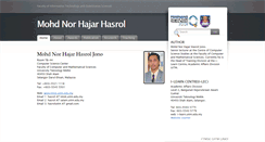 Desktop Screenshot of hasrol.uitm.edu.my