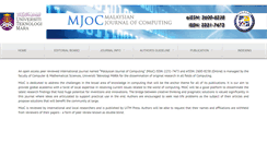 Desktop Screenshot of mjoc.uitm.edu.my