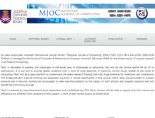 Tablet Screenshot of mjoc.uitm.edu.my
